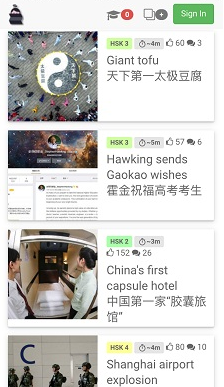 Chinese language app