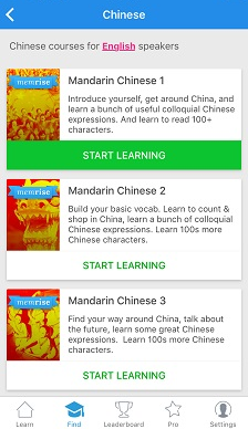 Chinese language app