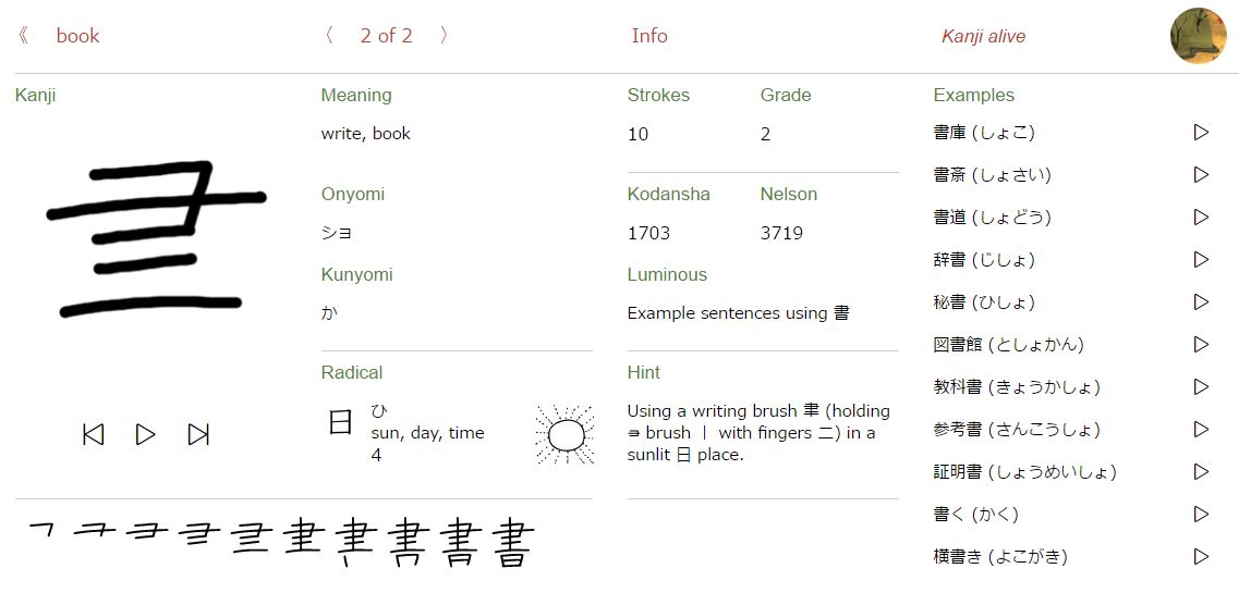 Learning Japanese Kanji