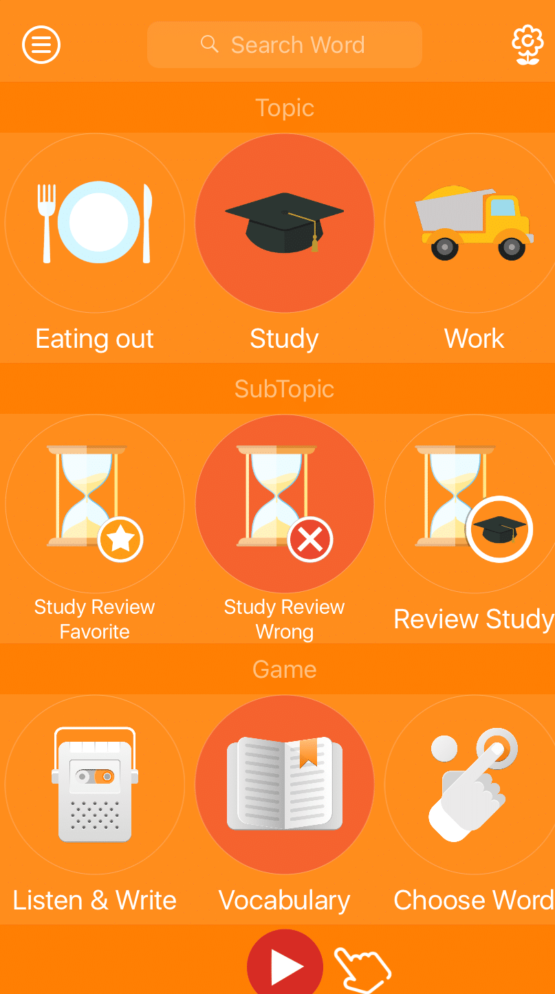 6000 Words (1) Korean language apps for kids