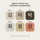 Korean Surnames